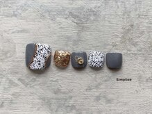 シンプリー 吉祥寺店(Simpliee by Procare nail)/【フット】定額ネイル￥7900