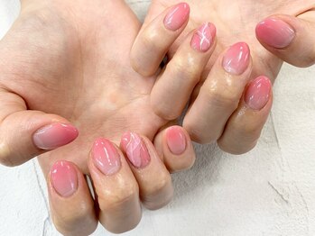 ビアンカ ネイルサロン 大宮店(Bianca)/シンプル☆天の川1本アート