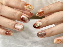 カラフルニュアンスNail