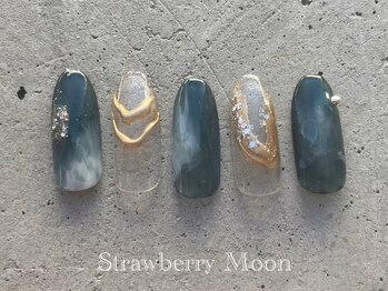 サロンストロベリームーン(Salon Strawberry Moon)/ニュアンスネイル ¥7980