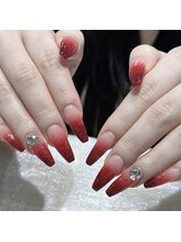 クイーンズビューティーサロン 新宿本店(Queen's beauty salon)/チップ長さ出しアートやり放題