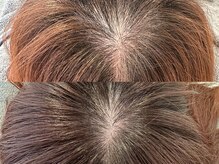 カフネスカルプケアルーム(CAFUNE SCALP CARE ROOM)の雰囲気（月一度を6回継続して頂くことでご満足度がかなり高まります。）