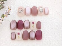 シキ(shiki)/花ネイル ￥6800