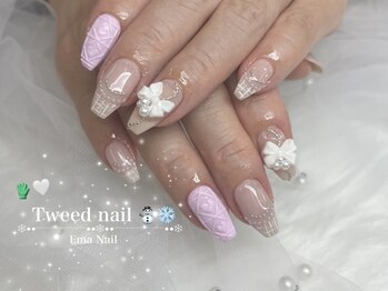 エマネイル プラスキハクヤ 枚方店(EmaNail+KIHAKUYA)/持ち込みデザイン