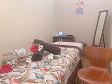 リゾート空間でオリジナルのロミロミハワイアンアロマをどうぞ★