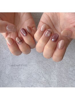 リアンスネイル ヴィヴィッド 岡山店(LianS nail ViViD)/ナチュラル