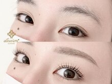 アリュージョン 梅田中崎町店の雰囲気（似合わせ黄金比デザインで眉wax.間引き.眉メイク.眉カットall込）