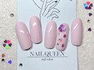 ハートホロネイル￥6600