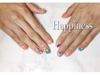 ネイルハウス ハピネス(HAPPINESS)/お持ち込み超アート定額