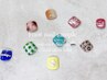 【夏に向けて】フットネイル◆ワンカラー＋親指2本アート ¥5800