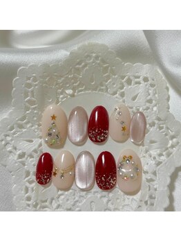 クリスマスネイル