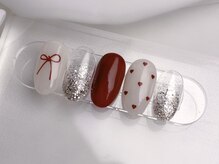 リンクネイル 渋谷(LINK NAIL)/12月シンプル定額☆¥6930