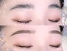 【自眉を活かしてふんわり質感】眉毛WAX(メイクあり)　￥4,500