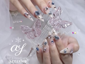 アミュレット 天王寺店(amulet)/宝石ネイル