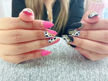 ネイルサロン ティプレシャス(T Precious)/アニマルマットネイル☆