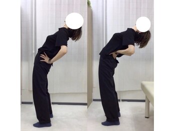ナオル整体 三鷹院(NAORU整体)/20代女性施術事例【体幹後屈】