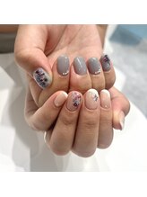 エムスラッシュ 横浜元町店(M.SLASH)/紫陽花ネイル