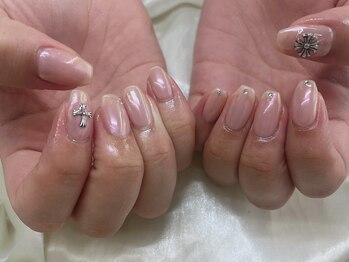 インザピンクリリー(in the pink LILY)/オーロラネイル/担当...赤木