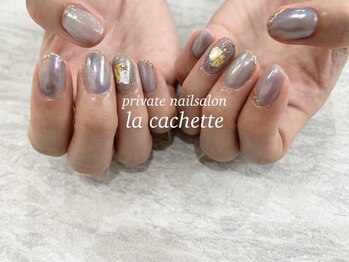 ラ カシェット(la cachette)の写真/ネイルデビューの方でも丁寧な施術で安心◎カラーやデザインの相談もOK！何でもお任せください★