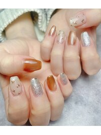 ミラーハートネイル【ＬＩＨＩ】