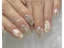 RANnail/刺繍フラワーネイル