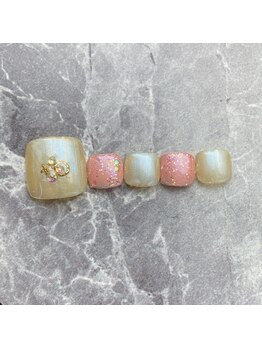 ヴァンネイル 海老名店(Van Nail)/フット定額デザイン ¥4990