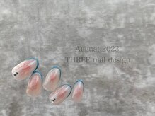スリー(THREE)/August 2023/nail design