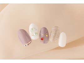 ツイード柄ネイル☆