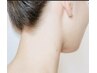 気になる部分の集中ケア【襟足うなじ6回コース】¥6500