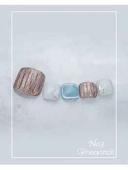 はあとねいる 岡山中仙道店/フットネイル:No.3