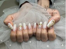 ユーネイル(YW nail)/フルアート＋パーツ