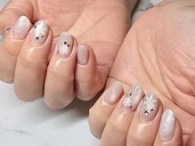 ネイルサロンブラン(nail salon BLANC)/雪ネイル