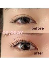 オーケーオーケイ 渋谷(OK,OKAY)/#マスカラパーマ#韓国束感#渋谷