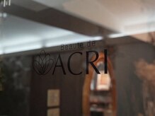 Beaute de ACRI 元町店【フェイシャル/痩身/筋膜リリース/小顔】の雰囲気（店内風景）