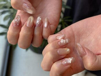 レトネイル レトネイル 大阪梅田(reto nail)/定額/うるちゅる/リボン/大人