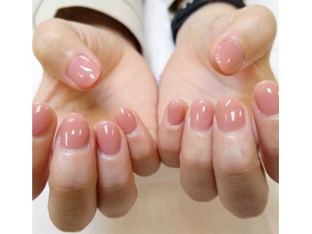 ネイルネイル 南森町店(nailnail)/指先から少し出る長さ