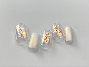 ネイルメゾン 天神店(NAIL MAISON)/マットミラーシェル冬¥4550