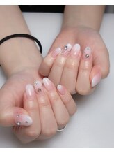 サムズアップネイル(thumbs up nail)/カラグラデーション