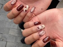 ビューティービースト フォー ネイルアンドアイラッシュ 並木店(beauty:beast)/マグネット　はあとネイル