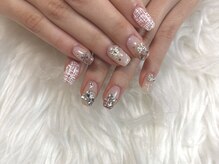 シピ ネイル(Chipi Nail)/冬のツイードネイル