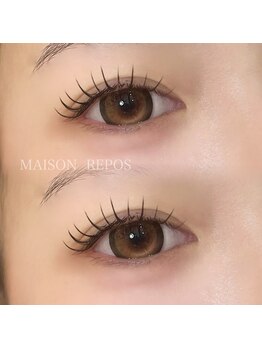 メゾン ルポ(MAISON REPOS)/フラットラッシュ140本