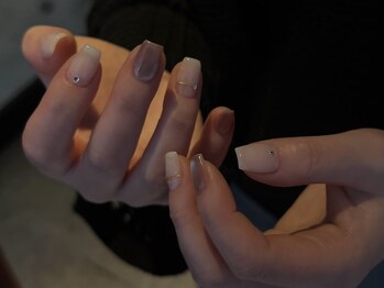 ミニョン 北堀江(mignon)/シンプル上品リングネイル