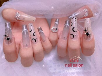 ユミ(U mi)/チップ長さ出し>アートやり放題