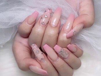 ジェー エス シー ネイル(J.S.C.nail)の写真/【初心者さん大歓迎！】フィルイン対応で自爪をいたわる◎最旬ザインで誰よりも可愛い指先に変身♪