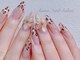 アナネイル(ANNA Nail)の写真/長さだしで叶える憧れの韓国ネイル！夏らしい花モチーフやパーツつけ放題でカワイイ指先を演出♪