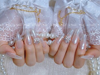 レアネイル 渋谷店(Le’a nail)/ミラーネイル