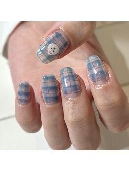 カミナネイル(KAMINA.nail)/わんちゃんシールネイル