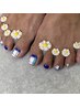 【foot】定額４本アート◆ フットバス/ケア込み◎