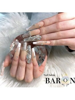 バロン 町田店(BARON)/冬っぽツイードネイル!