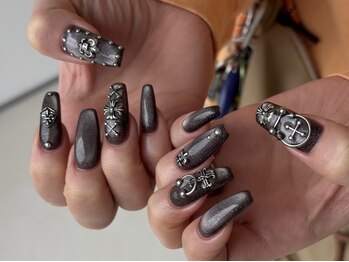 ABネイル(AB Nails)の写真/長さ、美フォルムに拘りの方にオススメ★この夏！ひときわ目を惹くネイルでお洒落を楽しみませんか♪